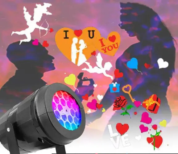 USB Projector Lights – 16 Snowflake Patterns