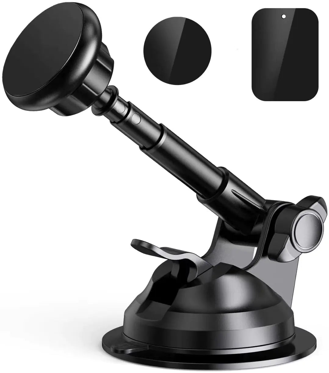 360° Rotating Car Phone Holder with Magnetic Base
