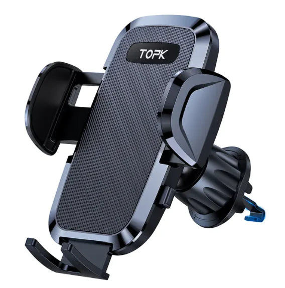 Rotating Air Vent Phone Holder with Hook (Secure Grip & 360° Rotation)