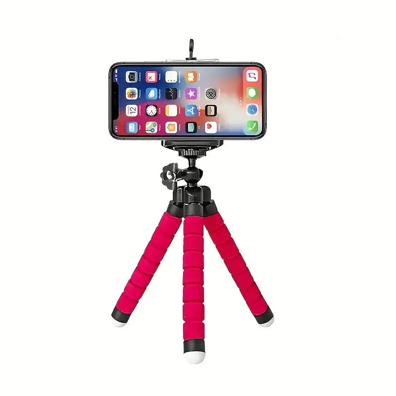 Portable Flexible Octopus Tripod – Universal Phone Mount with Adjustable Ball Head