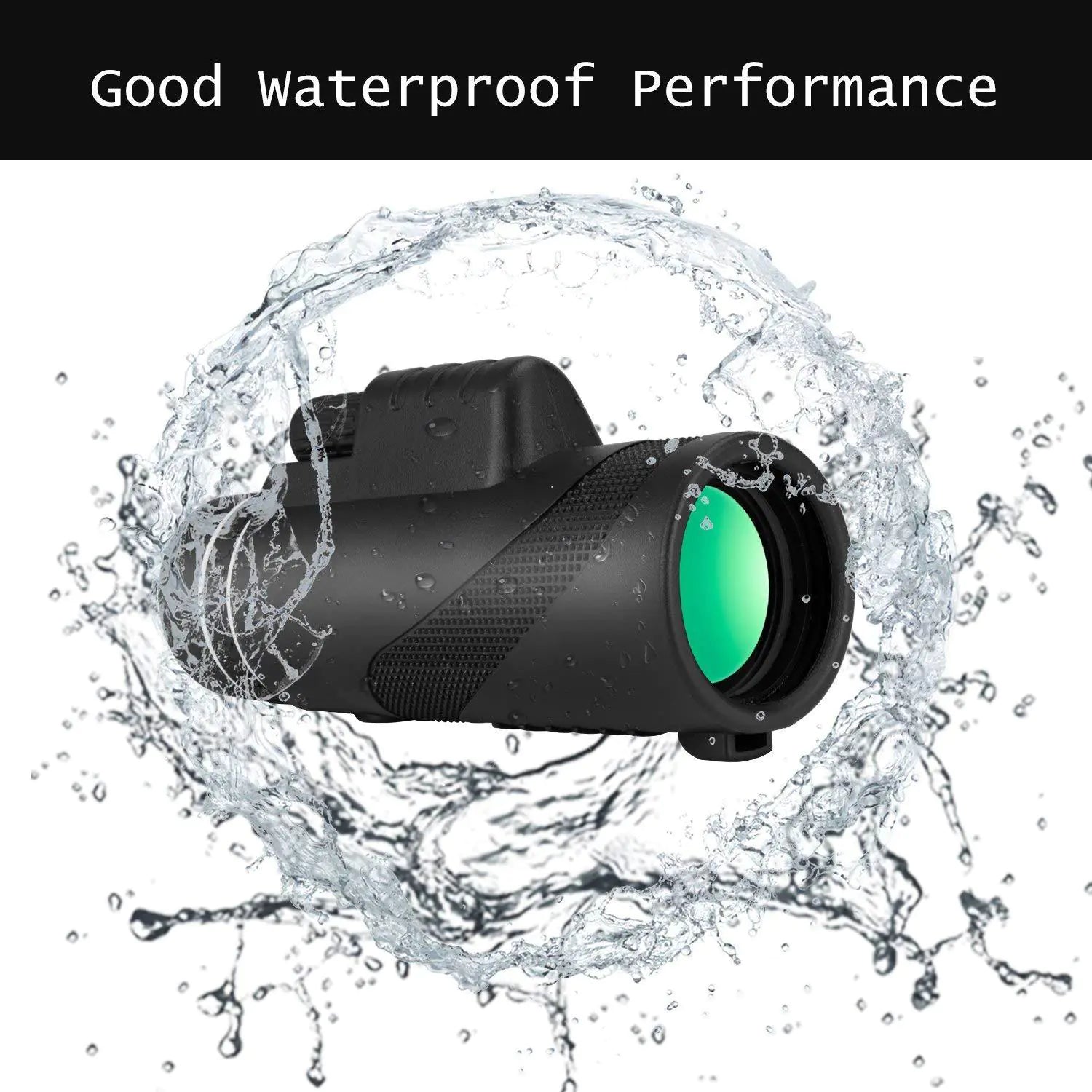 40X HD High-Definition Telescope with Universal Smartphone Mount