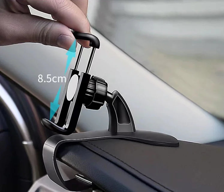 360° Rotating Multi-Functional Car Phone Holder (HUD Direct View & Universal Fit)