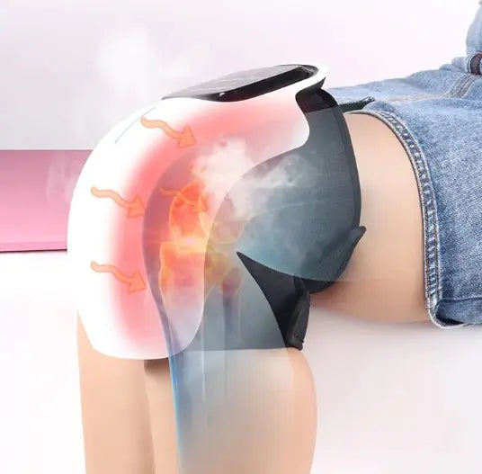 Electric Knee Massager with Heat & Vibration Therapy