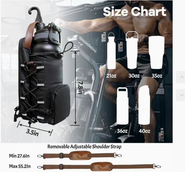 Waterproof Portable Gym Sport Bag with Water Bottle Holder