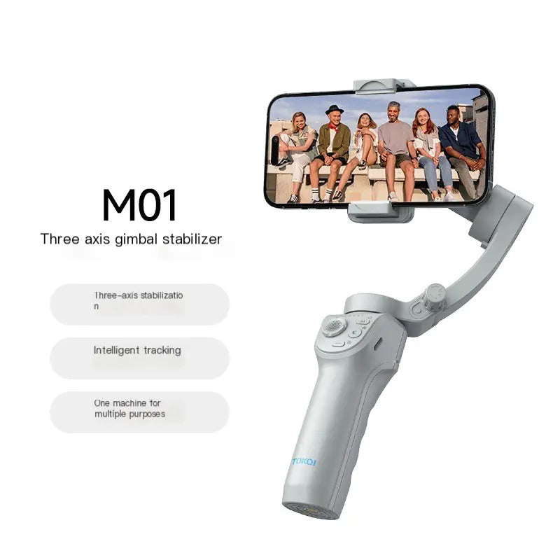 M01 3-Axis Gimbal Stabilizer for Smartphone Vlogs