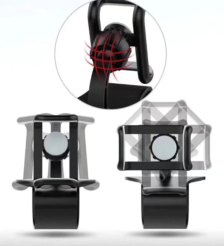 360° Rotating Multi-Functional Car Phone Holder (HUD Direct View & Universal Fit)