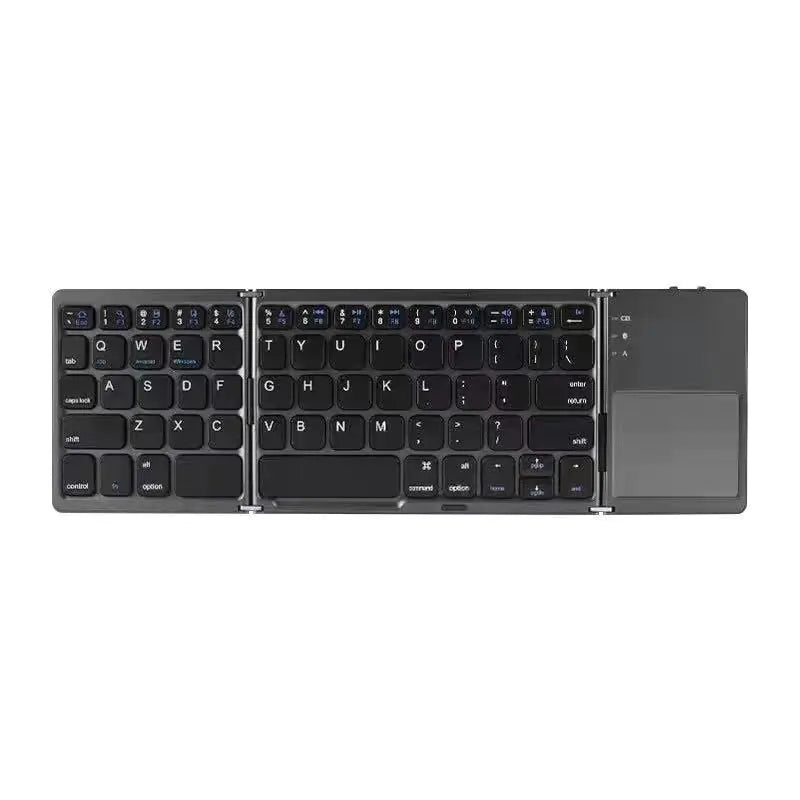 BO33 Mini Wireless Bluetooth Folding Keyboard with Touchpad
