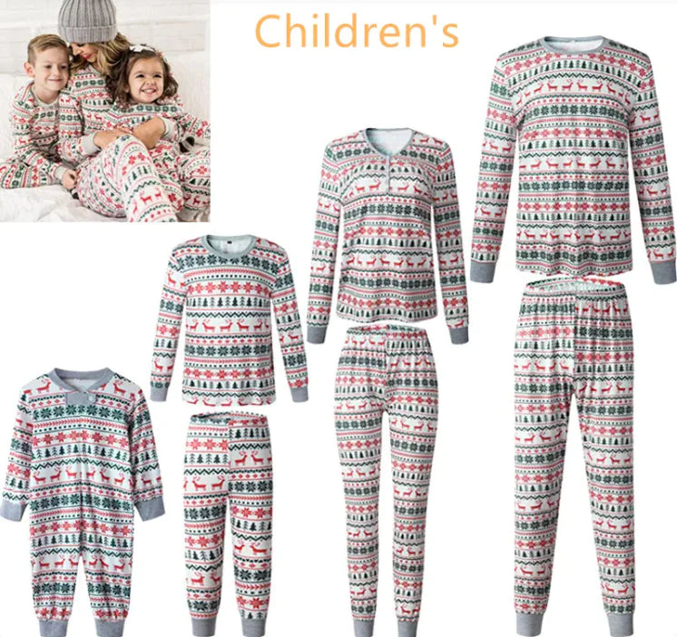 Holiday Family Matching Christmas Outfits – Cozy Unisex Loungewear Set