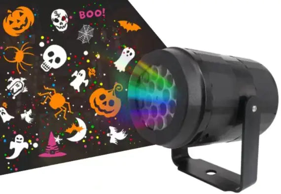 USB Projector Lights – 16 Snowflake Patterns