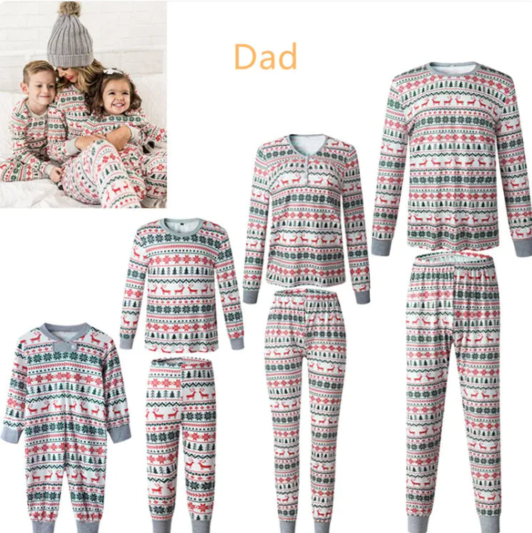 Holiday Family Matching Christmas Outfits – Cozy Unisex Loungewear Set